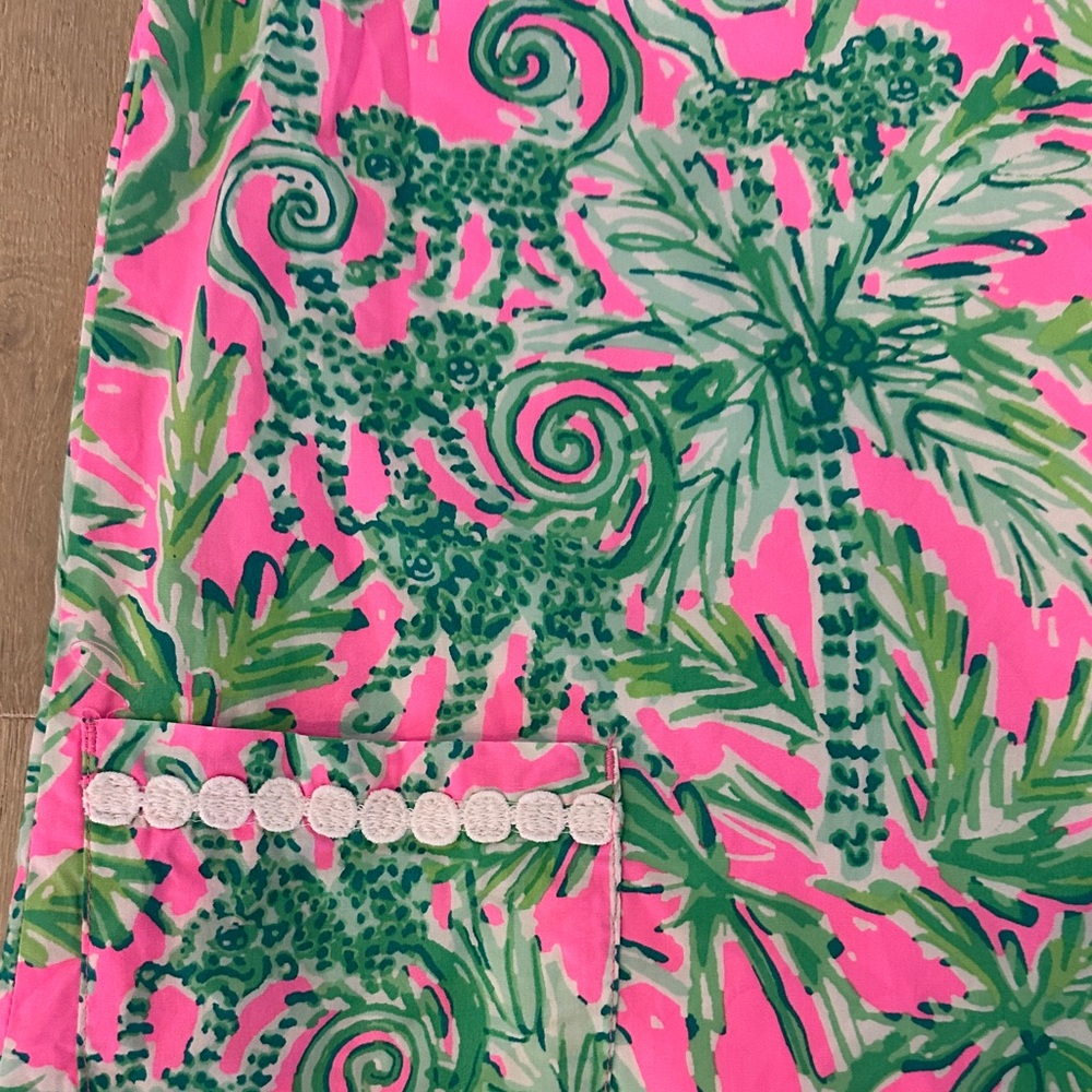 Lilly Pulitzer Pink and Green Tunic Dress - Picture 2 of 5
